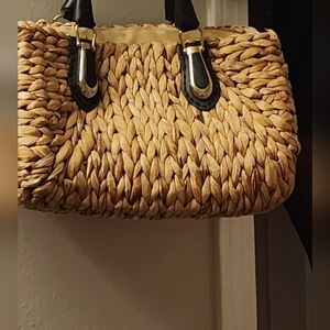 Straw bag